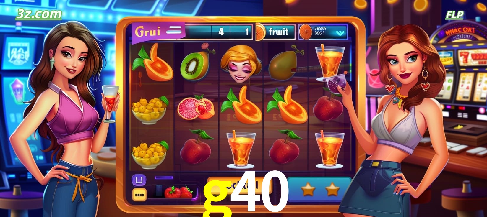 g40 cassino online com caça-níqueis de frutas e coquetéis coloridos
