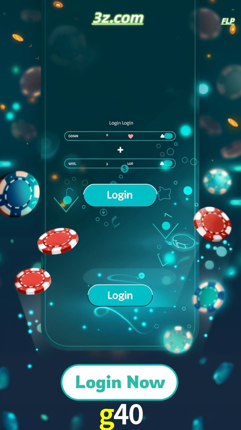 Tela de login do g40 cassino online Brasil para apostas seguras e rápidas